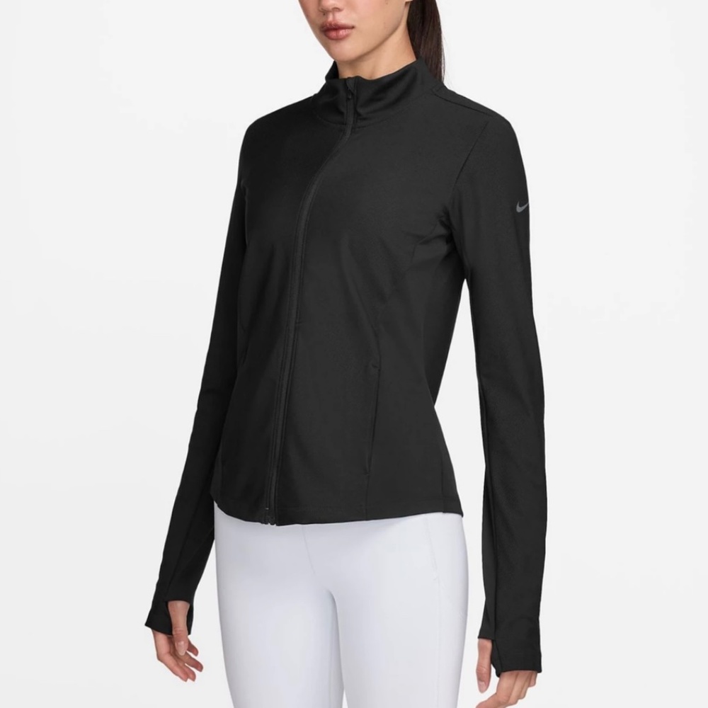 Nike Women's One Dri-FIT Full Zip Midlayer Jacket SZ L NWT